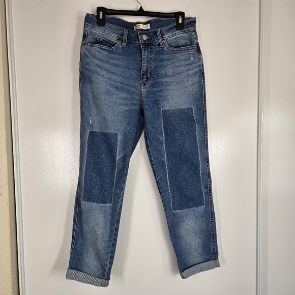 Signature By Levi Strauss Women's Mid-Rise Boyfriend Jeans Woman's Size 6 Casual - Picture 1 of 11